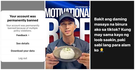 Businessman Rendon Labador’s TikTok Account Deleted.